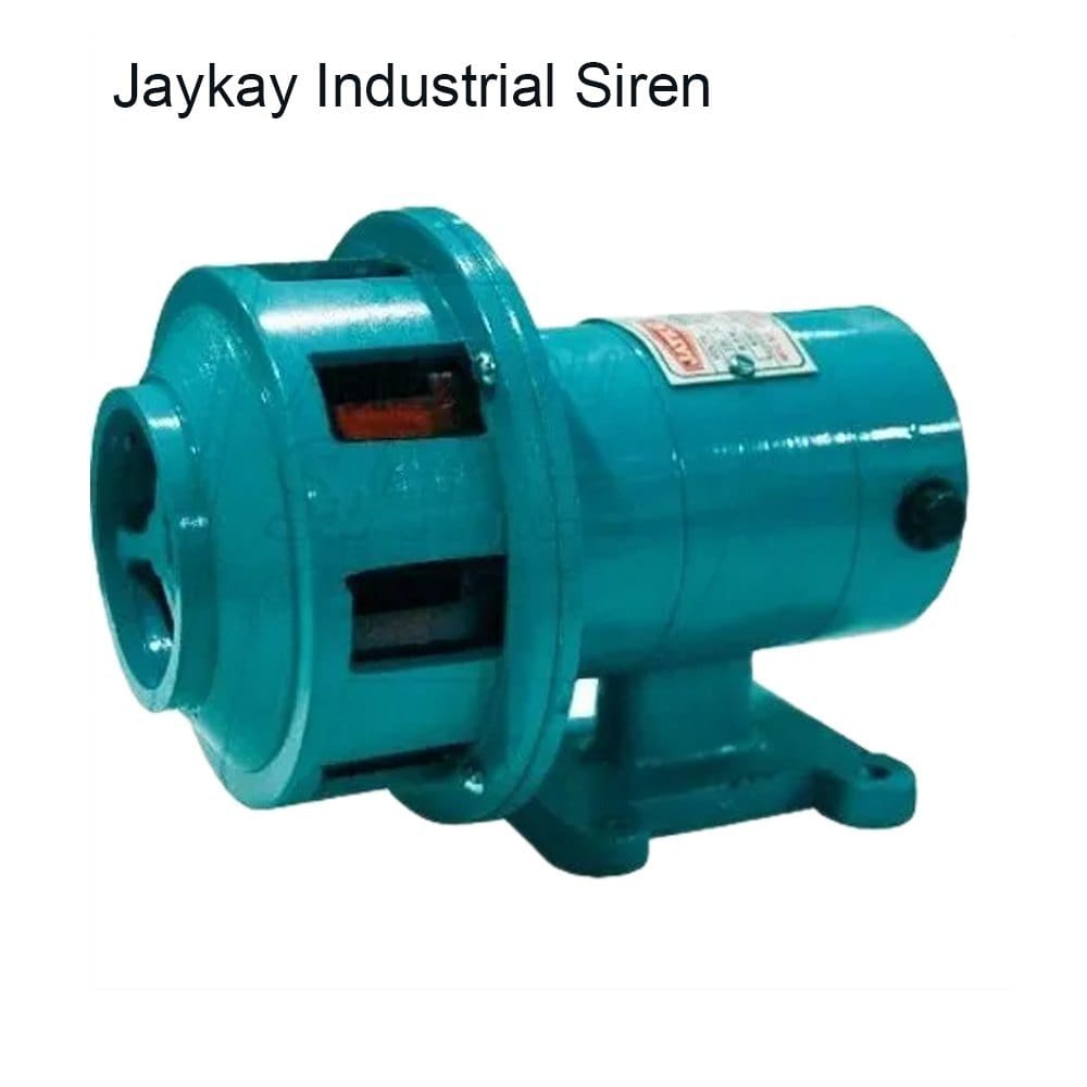 Horizontal or Vertical Single Mounting SIREN Single Phase, 12, 24, 30, 48, 110 & 220/250 Volts, 6000 RPM, 50 Cycle, A.C
